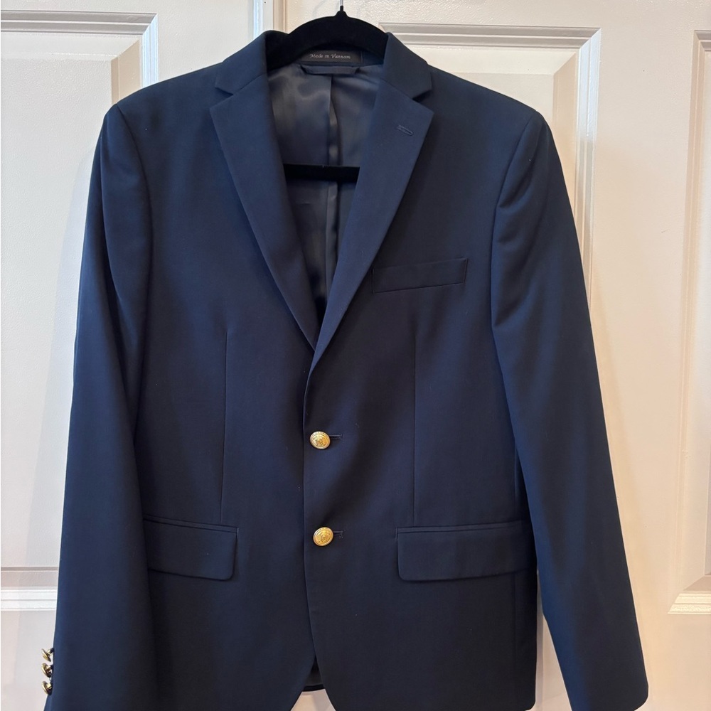 Ralph Lauren Boys Classic Navy Blazer